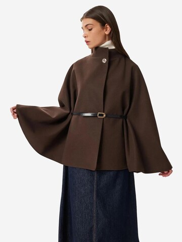Happiness İstanbul - Casaco meia-estação em castanho: frente