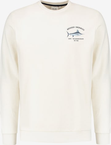Shiwi Sweatshirt in White: front