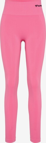 Hummel Workout Pants in Pink: front