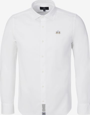Camicia di La Martina in bianco: frontale