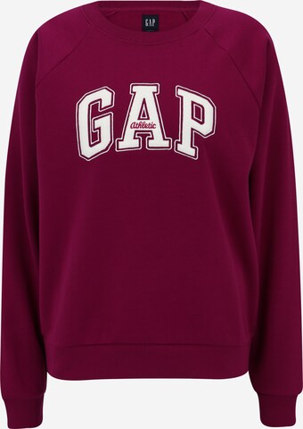 Gap Tall Sweatshirt in Purple: front