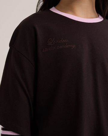 Maglietta di WE Fashion in marrone