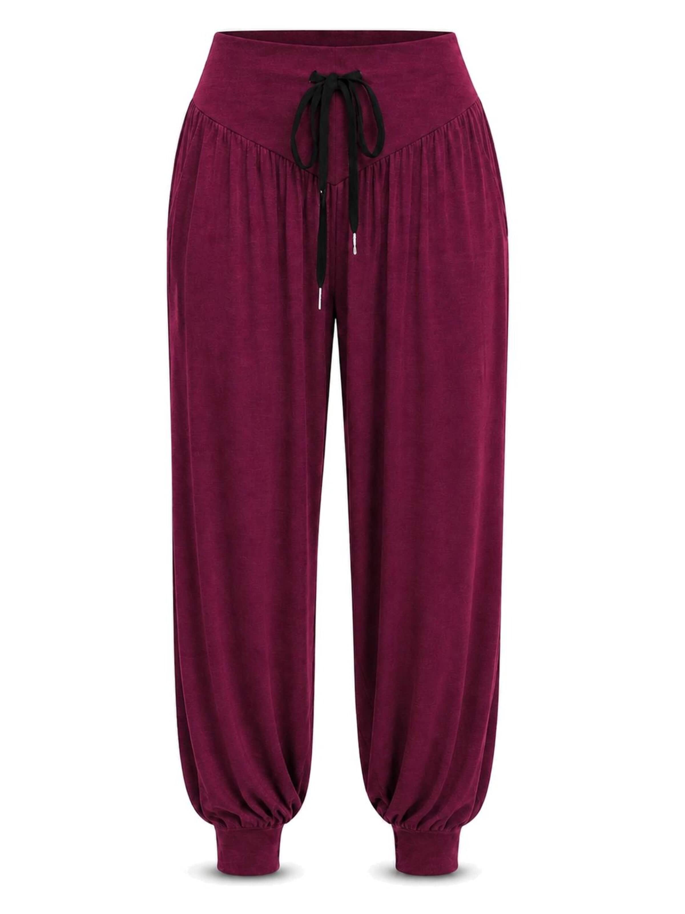 AOTTORI Pants in Red: front