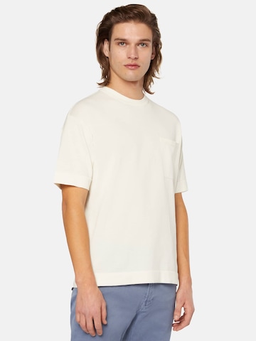 Boggi Milano T-Shirt in Weiß: predná strana