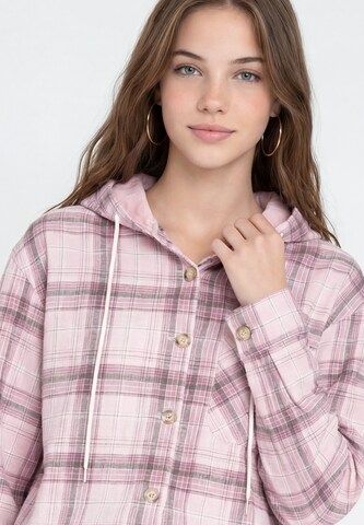 MYMO - Chaqueta de entretiempo en rosa
