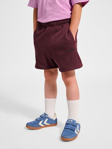 Hummel Loosefit Broek in Rood