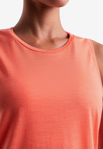 ICEBREAKER Sporttop 'Cool-Lite Sphere III' in Orange