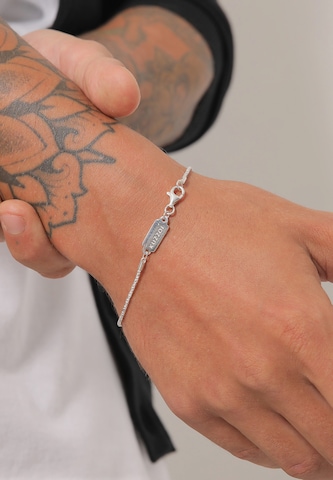 KUZZOI - Pulsera en plata: frente