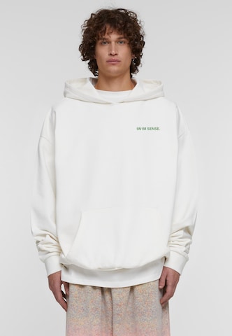 Sweat-shirt 9N1M SENSE en blanc : devant