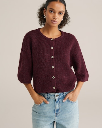 WE Fashion Kardigán - piros: elől