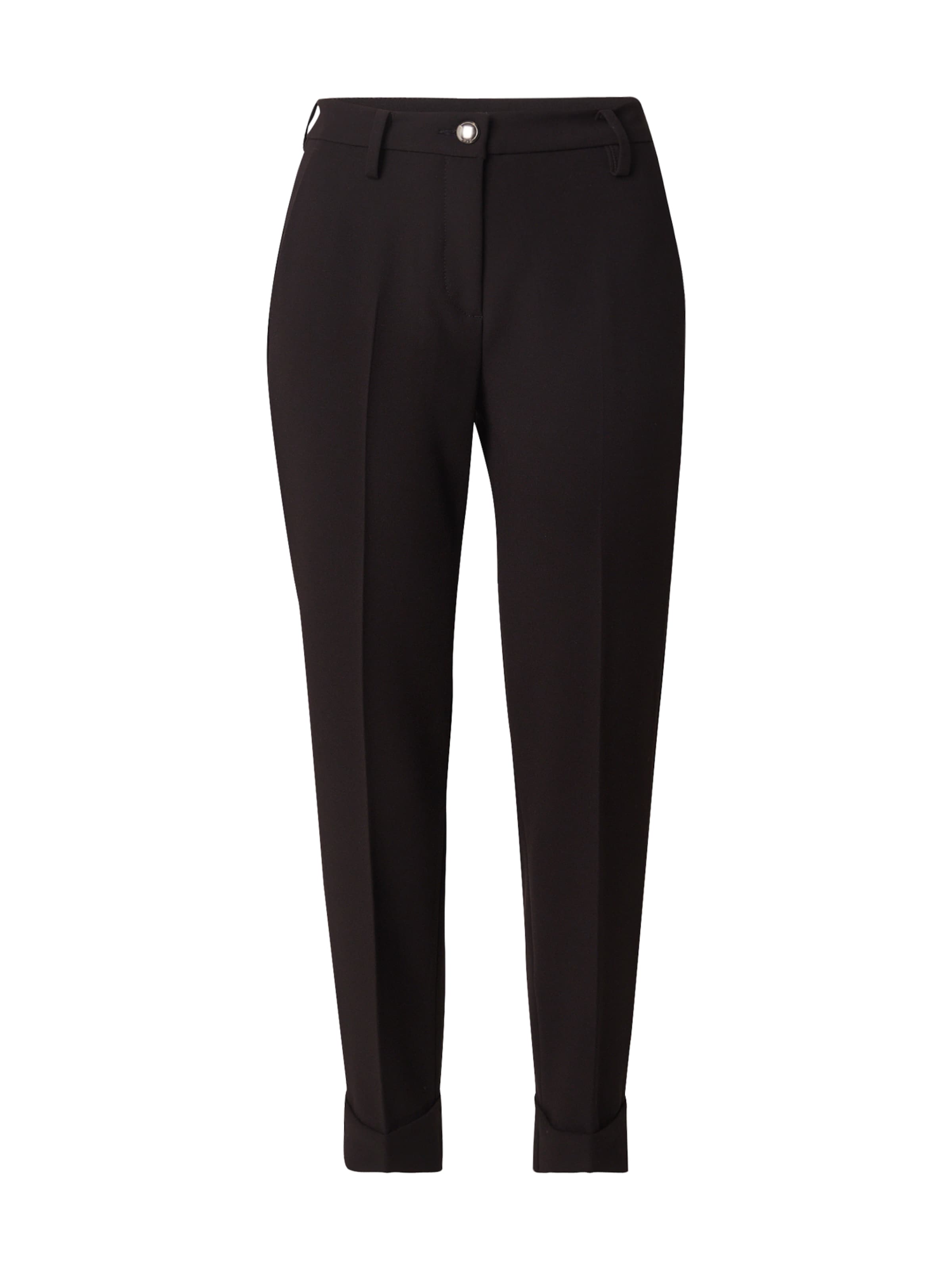 juoda MAC Standartinis „Chino“ stiliaus kelnės: priekis