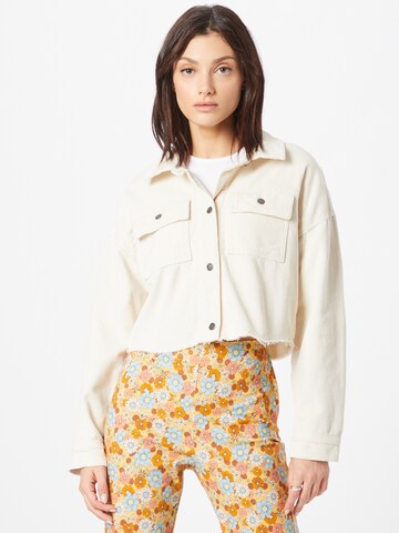 HOLLISTER Between-Season Jacket in Beige: front