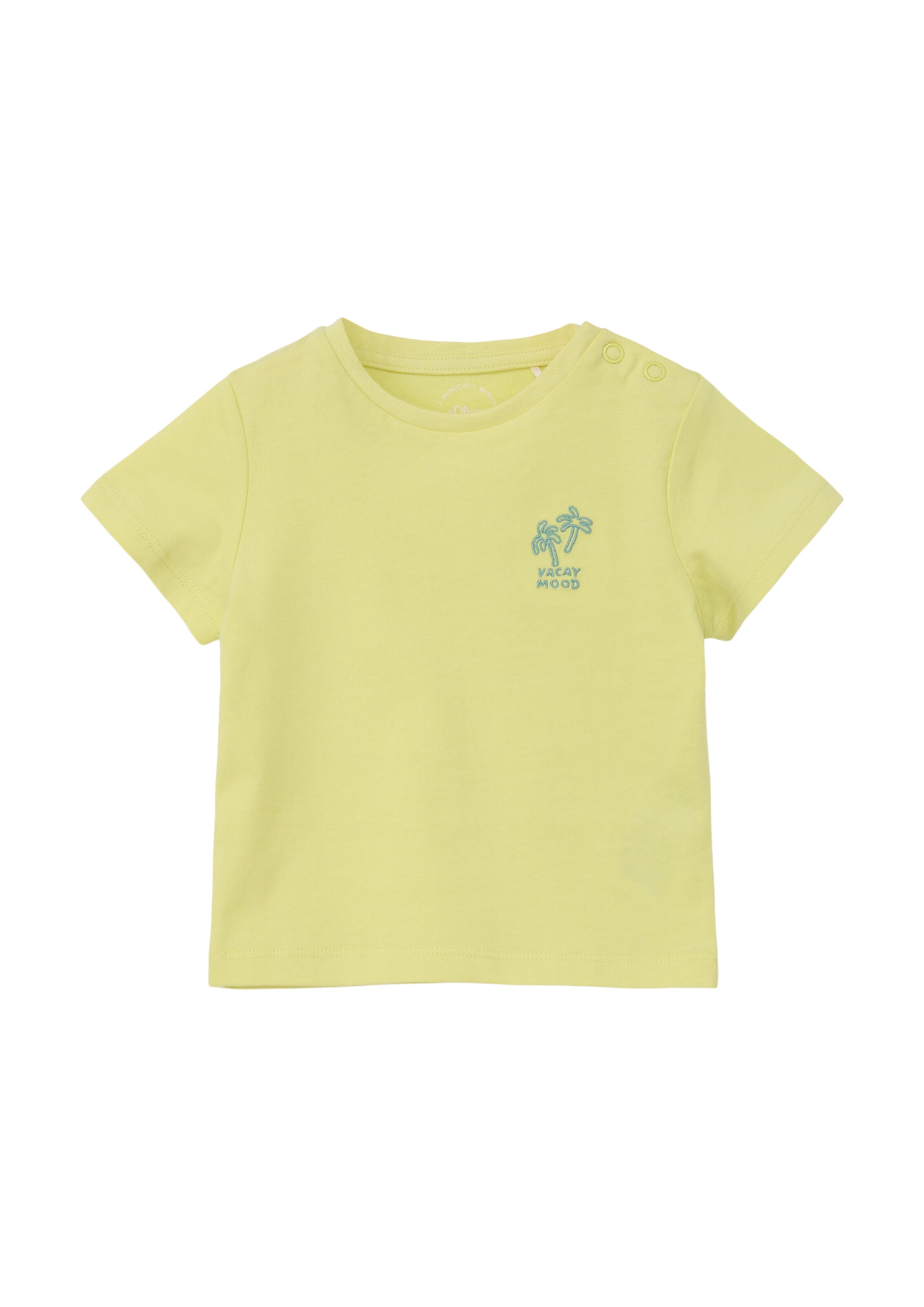 dzeltens s.Oliver T-Krekls: no priekšpuses