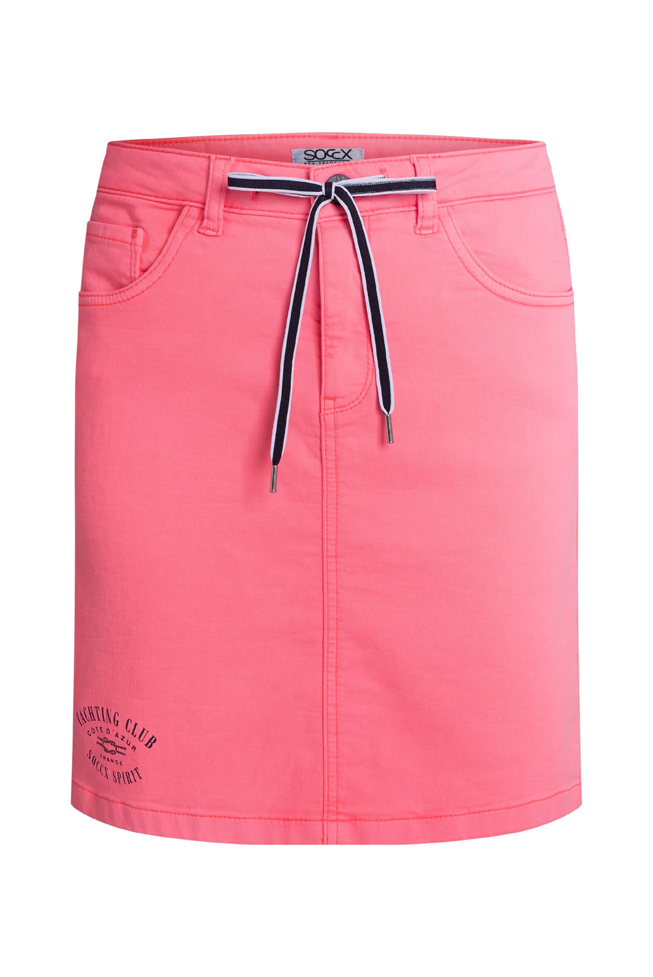 Soccx Skirt in Red: front