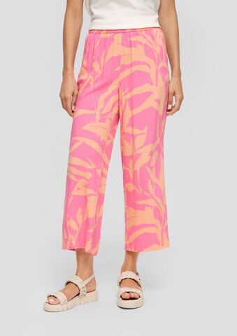 s.Oliver Wide Leg Hose in Pink