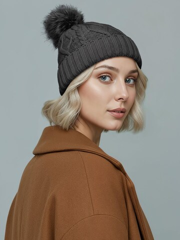 Neverless Mütze 'Julie' in Grau