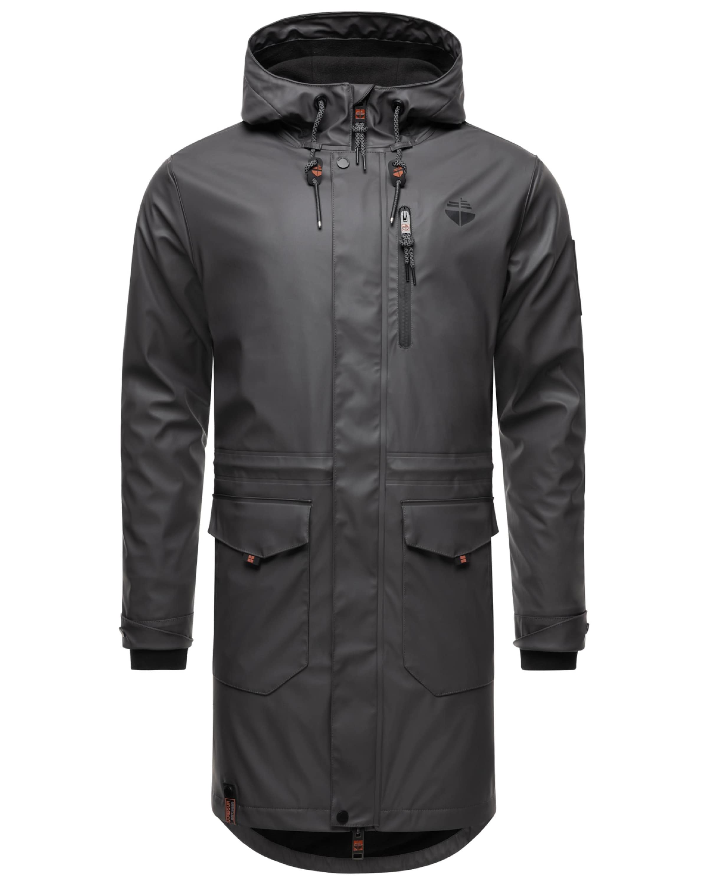 STONE HARBOUR Tussenjas 'Verdaan' in Grijs: voorkant