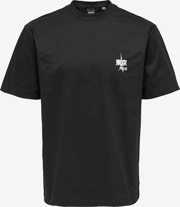 Only & Sons T-Shirt 'FRED' in Schwarz: predná strana