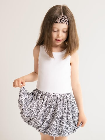 SATURNDAY - Vestido 'Balloon' en blanco