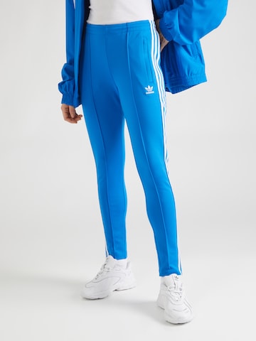 ADIDAS ORIGINALS Slimfit Broek 'Adicolor Sst' in Blauw: voorkant