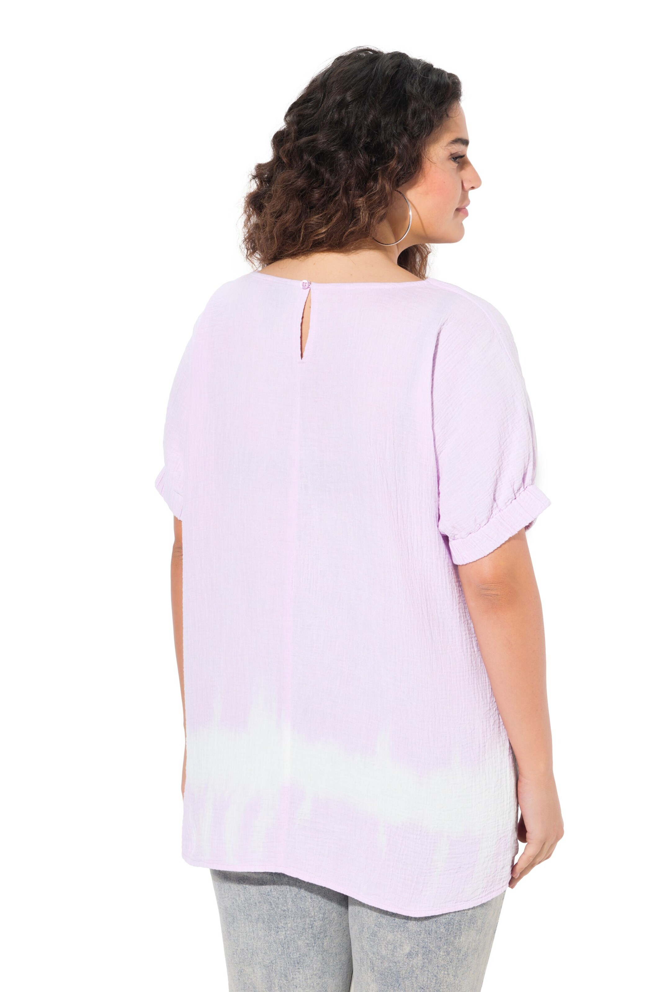 Ulla Popken Oversized shirt in Lila