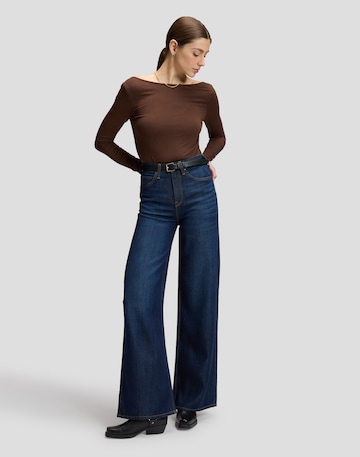Wide Leg Jean 'STELLA' Lee en bleu
