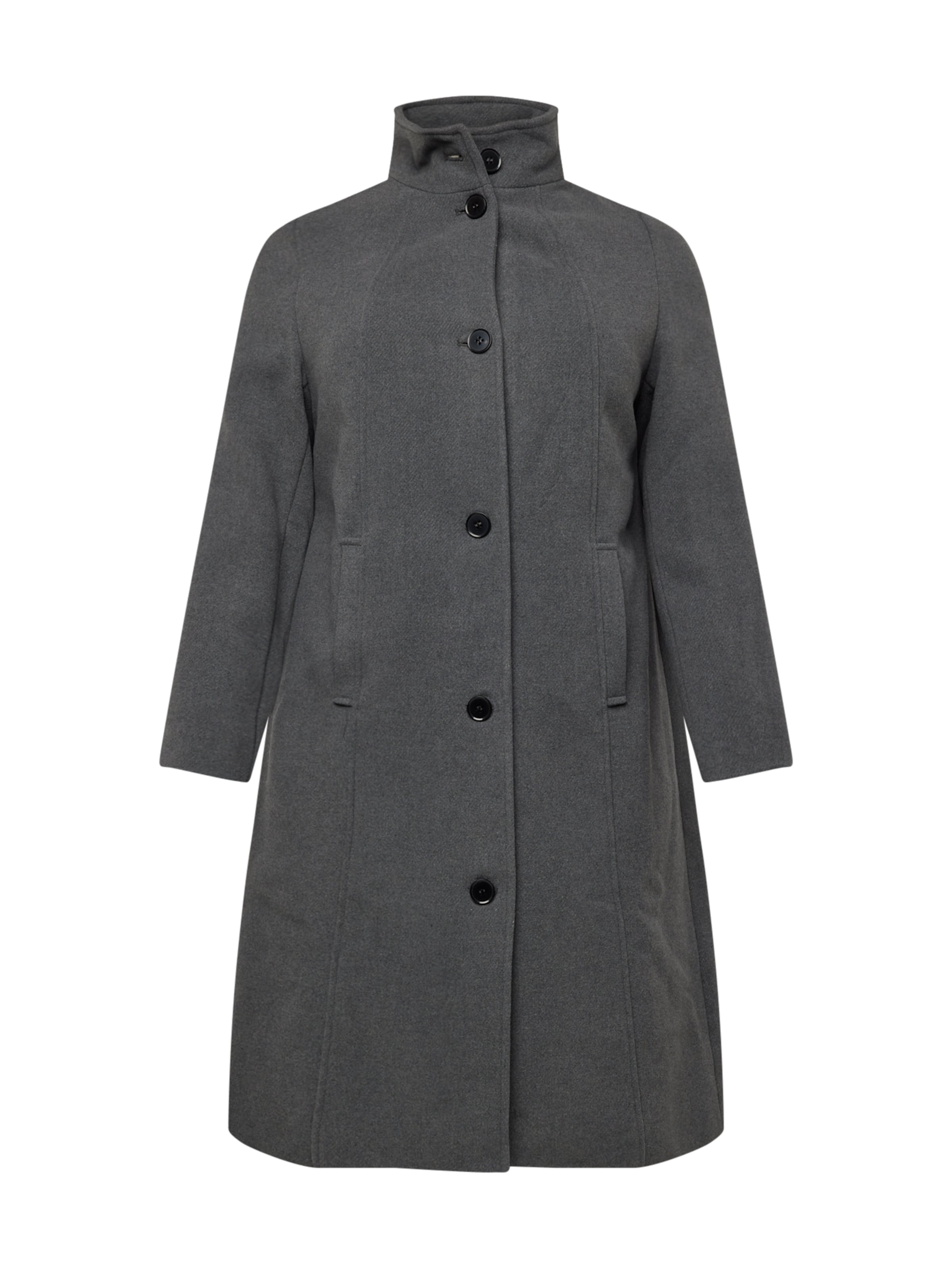 Ulla Popken Välikausitakki värissä harmaa: etupuoli