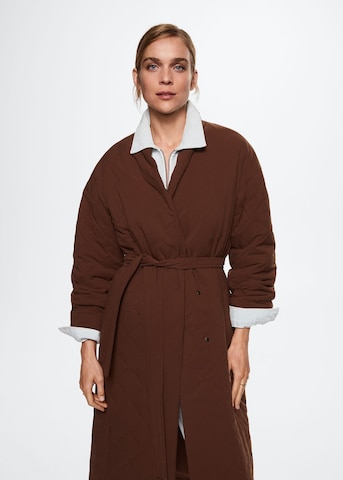 Manteau d’hiver 'Verdure' MANGO en marron