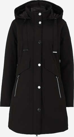 Veste mi-saison Betty Barclay en noir : devant