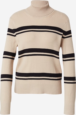 PIECES Trui 'PCANOMI' in Wit: voorkant