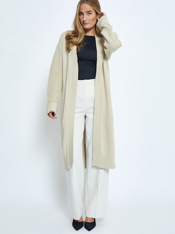 DESIRES Cardigan 'Kela' i beige: forside