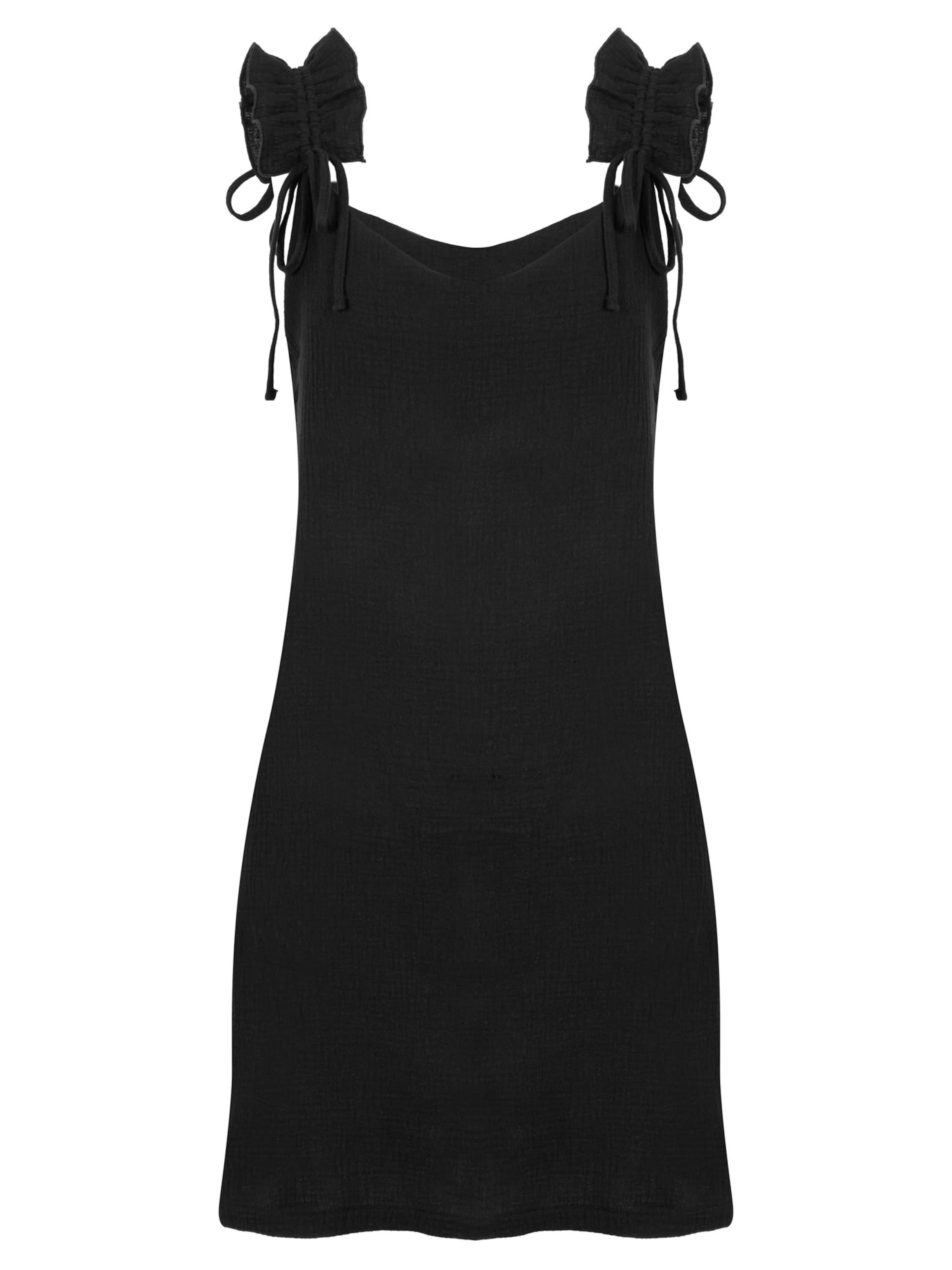 Doctor nap Nachthemd 'Doctor Nap'‌‌‌‌‌‌ in Schwarz: Vorderseite