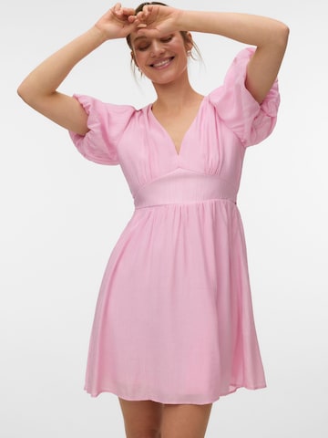 VERO MODA Cocktailjurk 'VMBella' in Roze: voorkant