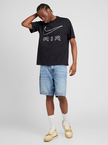 Nike Sportswear T-Shirt 'M90 AIR' in Schwarz