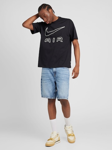 Nike Sportswear - Camisa 'M90 AIR' em preto