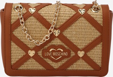 Love Moschino Olkalaukku värissä beige: edessä