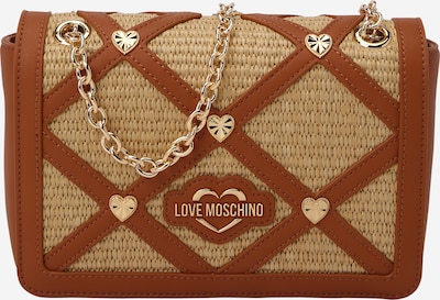 Love Moschino Shoulder bag in Beige / Brown / Gold, Item view