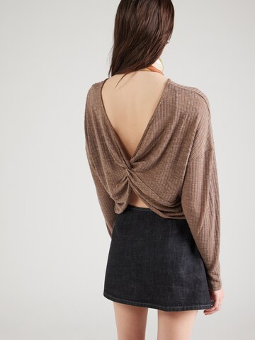 ONLY Shirt 'ONLMILA' in Brown