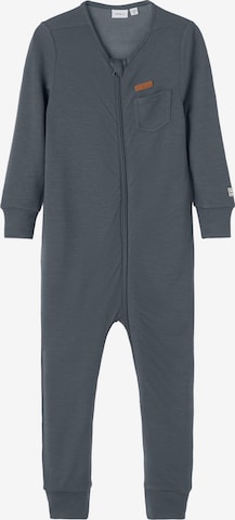 NAME IT - Pijama entero/body 'WYLA' en gris: frente