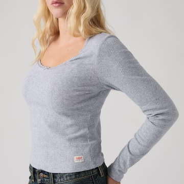 LEVI'S ® Футболка 'DRY GOODS POINTELLE' в Серый