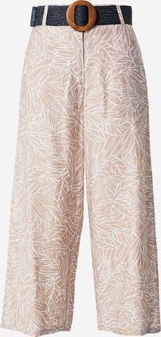 ZABAIONE Wide leg Pants 'Solveig' in Beige: front