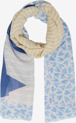 Écharpe s.Oliver en bleu : devant