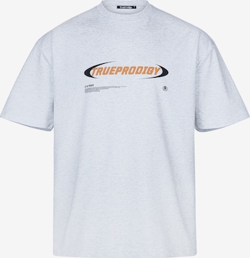 trueprodigy Koszulka 'Ravi' w kolorze szary: przód