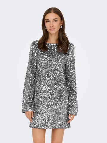 Robe 'JDYSARA' JDY en argent : devant