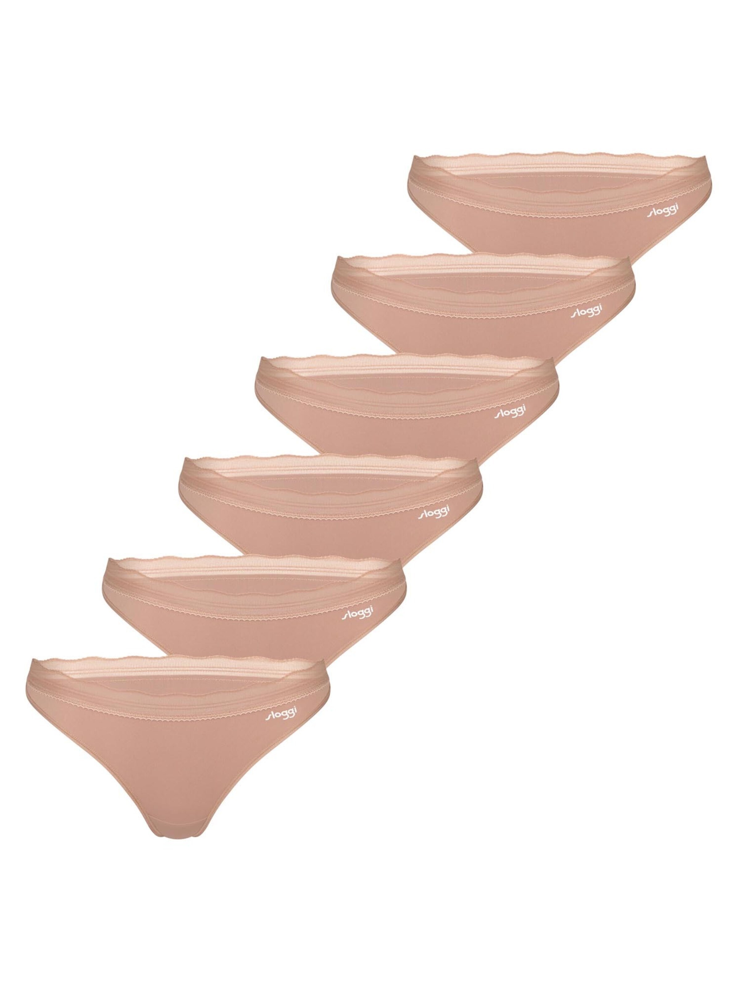 SLOGGI String 'Go Blush'‌‌‌‌‌ in Beige: Vorderseite