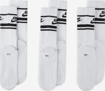 Nike Sportswear Ponožky - biela