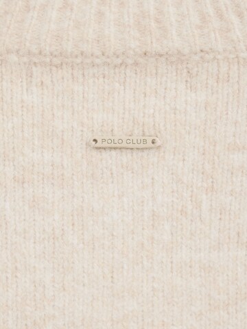 Polo Club Pullover ' AMELIE' in Beige