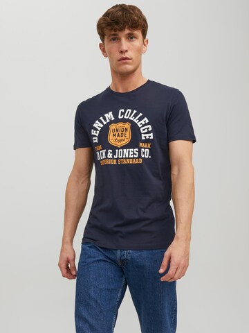 JACK & JONES Shirt in Blauw: voorkant