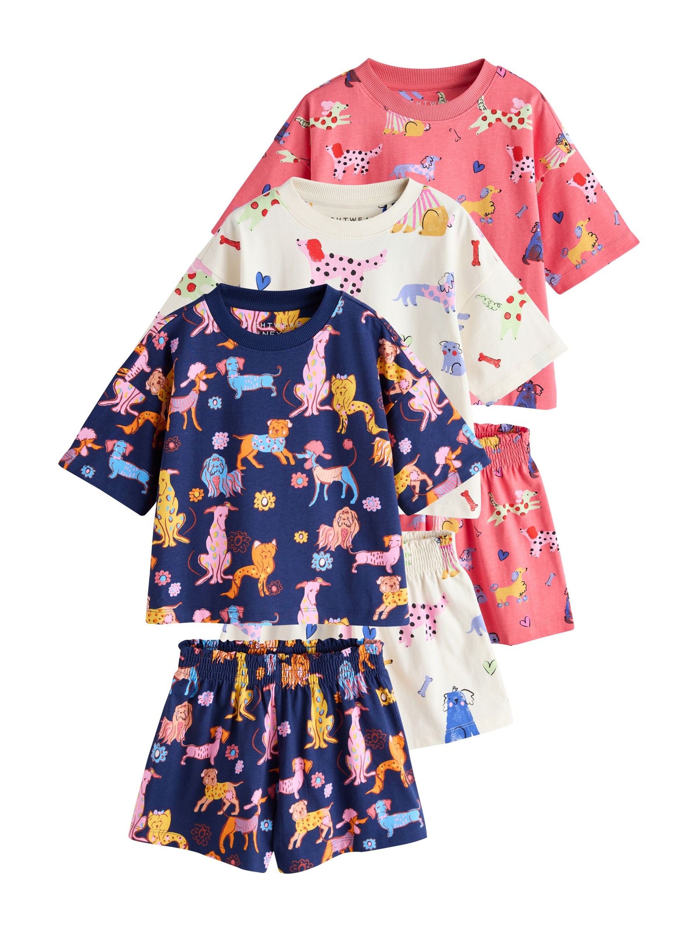 Pyjama Next en mélange de couleurs : devant