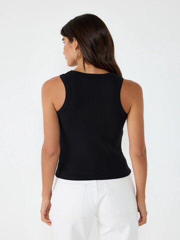 No Matter What Top in Schwarz